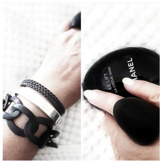 Zwart matte buffelhoorn schakelarmband. Superstoer en vederlicht